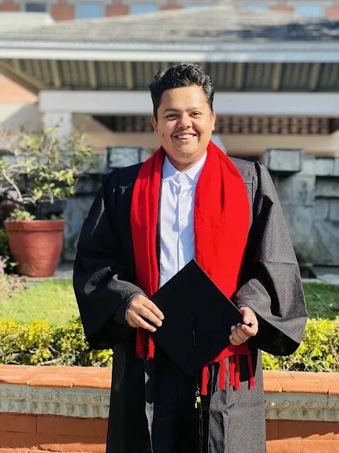 Saphal Lamsal Graduation